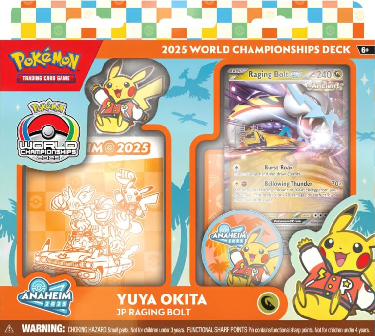 Pokemon World Championships Deck 2025 JP Raging Bolt Yuya Okita