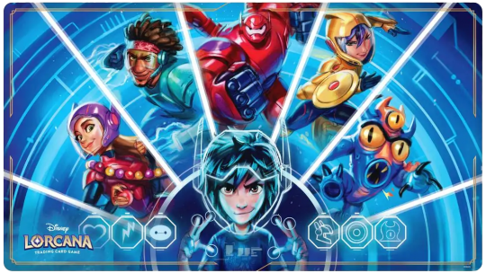 Disney Lorcana: Archazias Insel Playmat Baymax, We could be Immortals