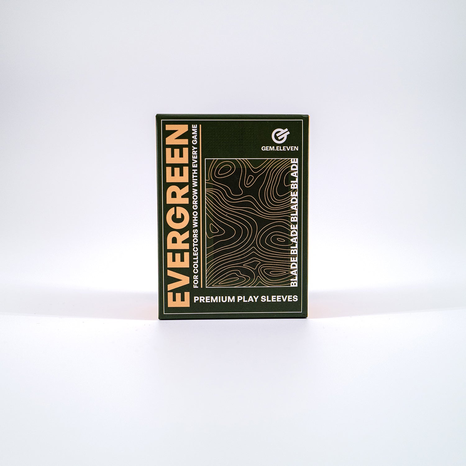 Gem.Eleven Blades Premium Play Motiv Sleeves Evergreen