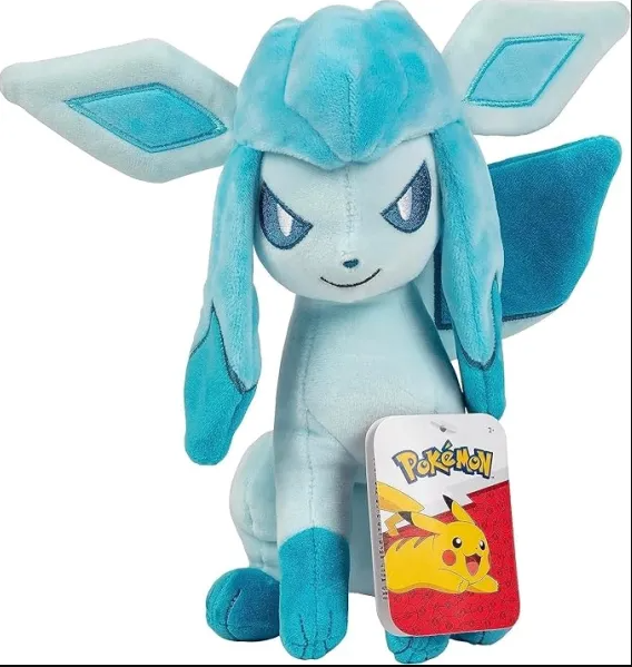 Pokémon Glaceon Plush Toy 20cm