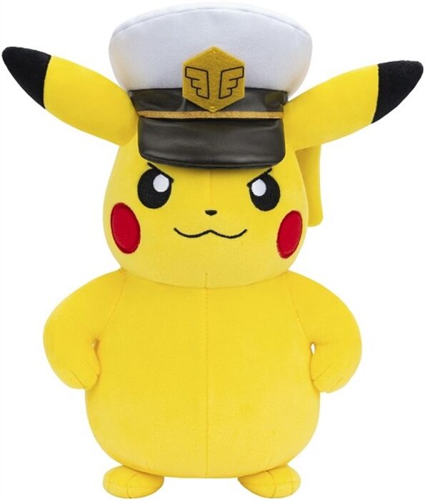 Pokémon Kapitän Pikachu Plush Toy (20 cm)