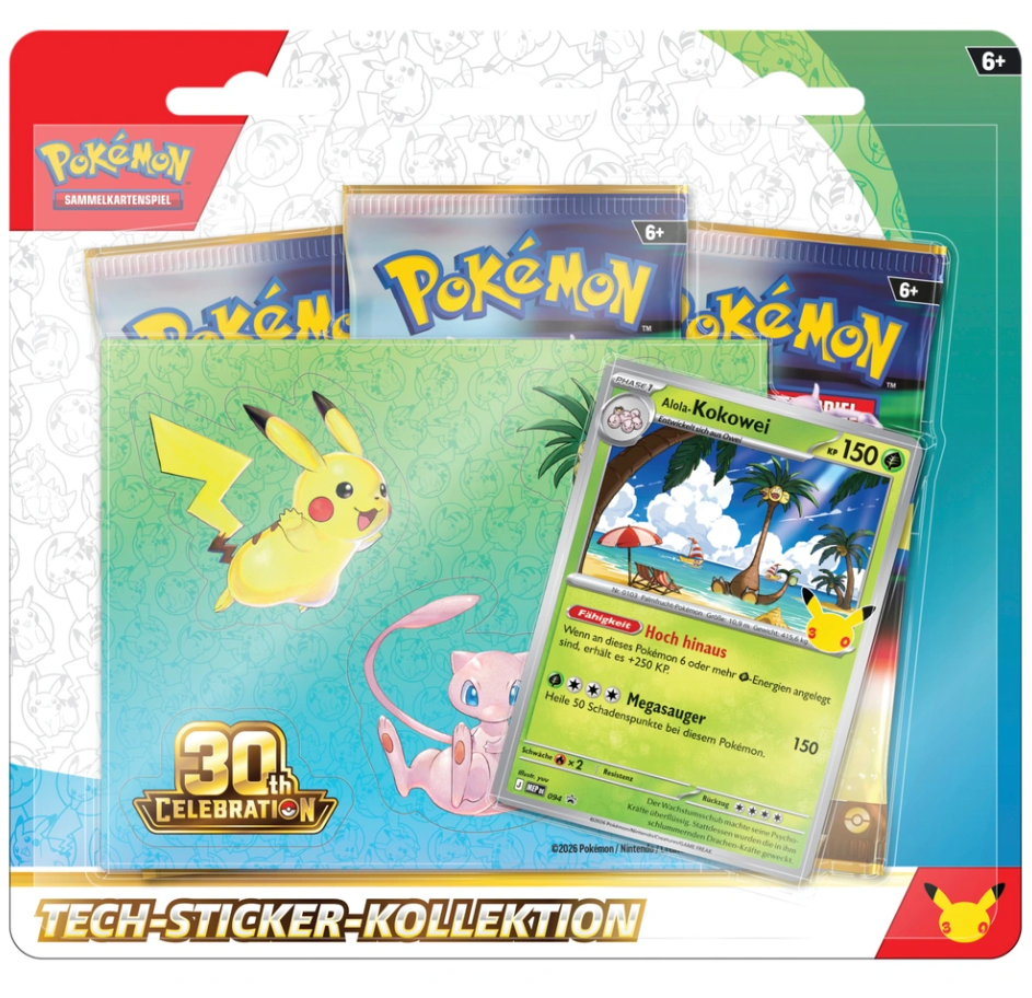 30th Anniversary Tech Sticker Collection DE