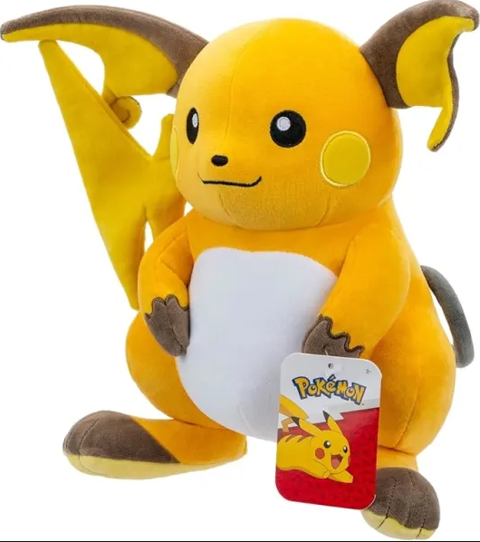 Pokémon Raichu Plush Toy 30cm