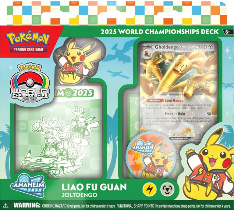 Pokemon World Championships Deck 2025 Joltdengo Liao Fu Guan