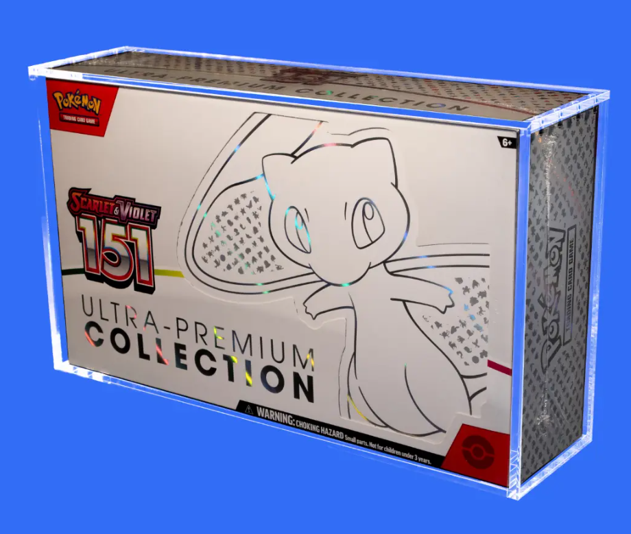 Acrylic Case for Pokemon Ultra Premium Collection Box (151)