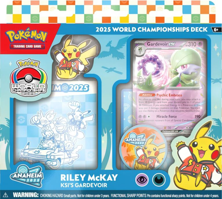 Pokemon World Championships Deck 2025 Flutter Devo Gardevoir Riley McKay