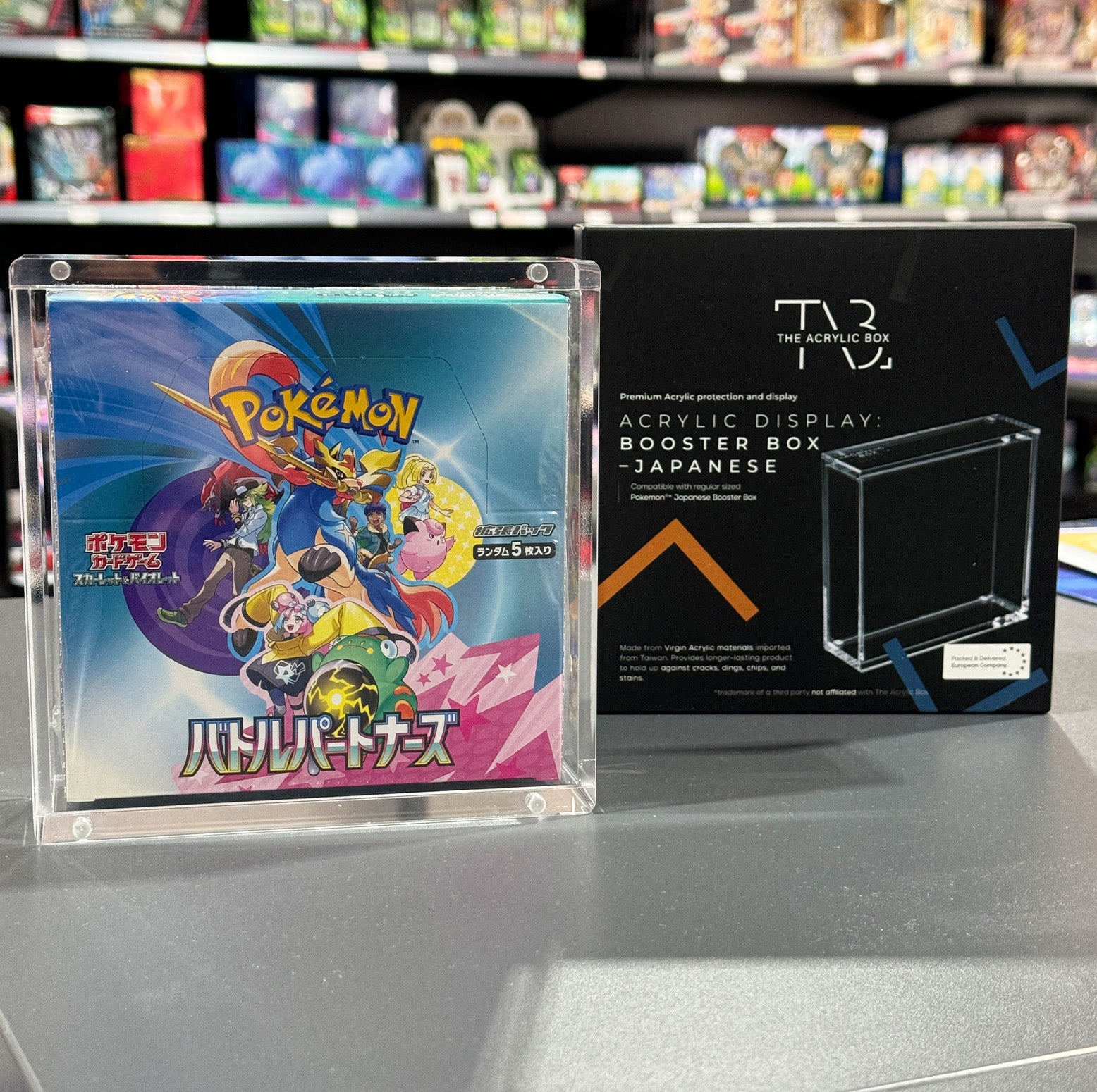 Acrylic Case for Pokemon Japanese Display 30er