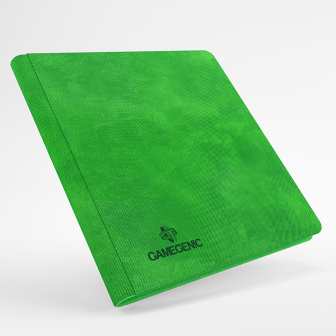 12-Pocket ZIP-UP Album Green Gamegenic