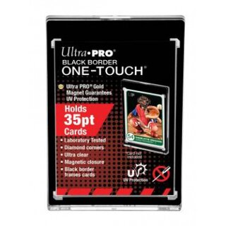 Ultra Pro 35PT Black Border UV ONE-TOUCH Magnetic Holder